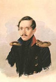 Портрет Лермонтова работы А.И. Клюндера (1839 год)