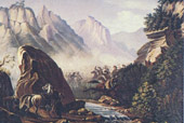 Перестрелка в горах Дагестана. 1840—41 г.)